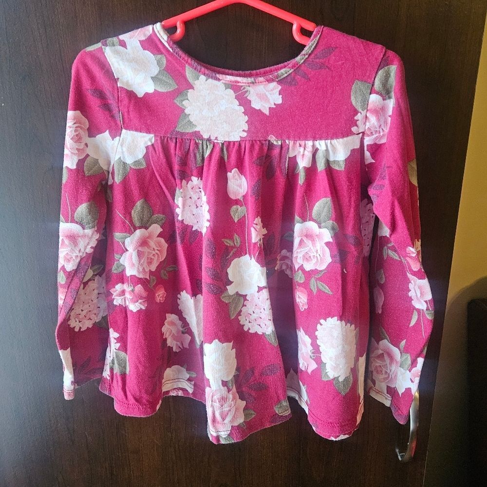Garanimals Red Floral Top Size 5T